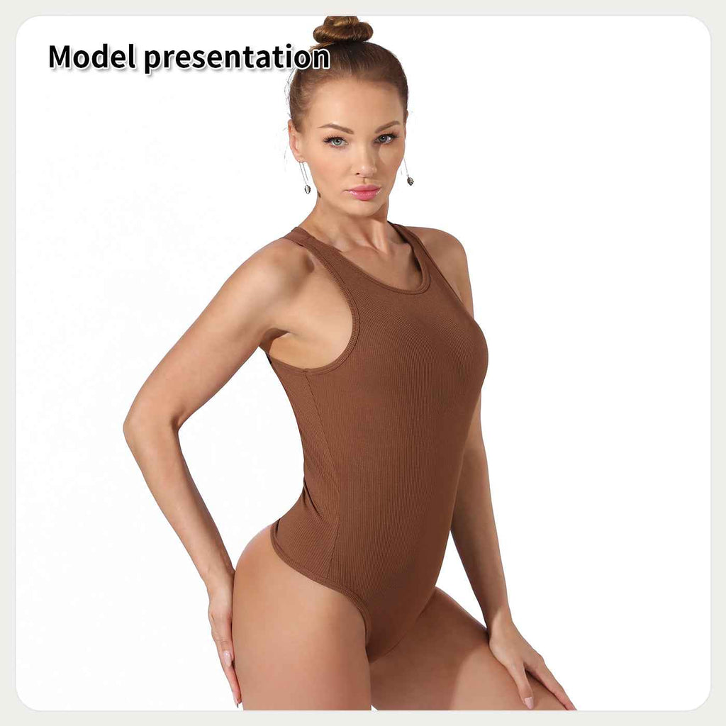 Women's Solid Color Bodysuit