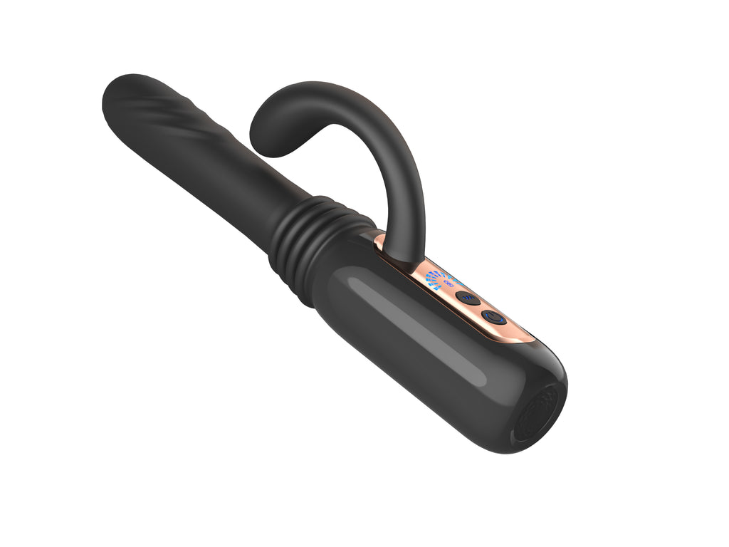 Thrusting Dildo Vibrator, Remoted Dildo With 10 Vibrating & 7 Thrusting - Unapologetic angel LLC