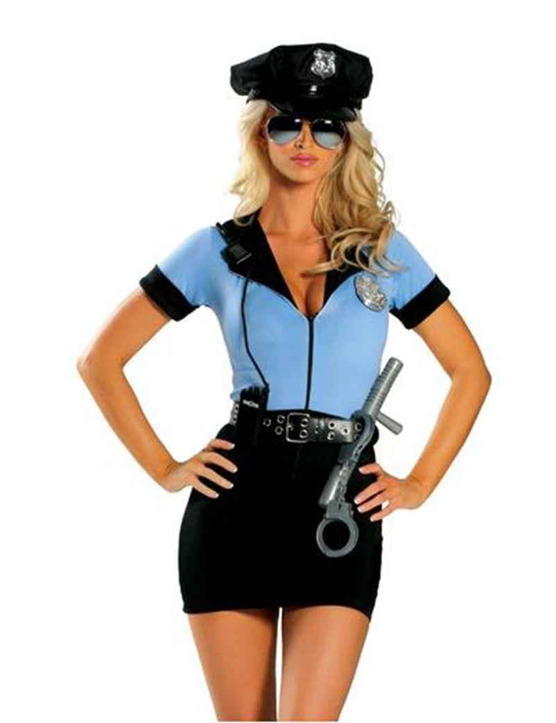 Halloween police uniform set