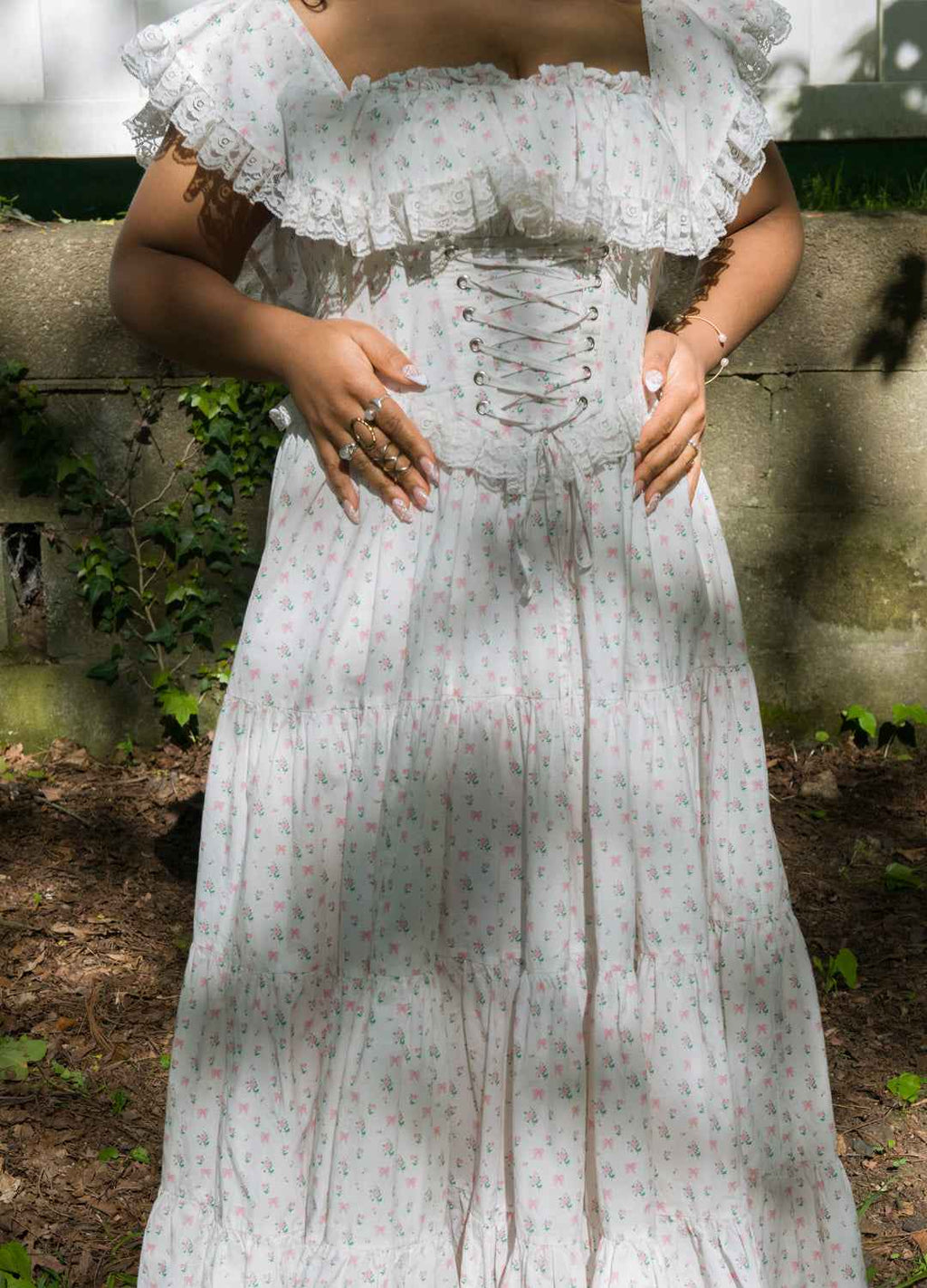 Pink Rose Garden Dress