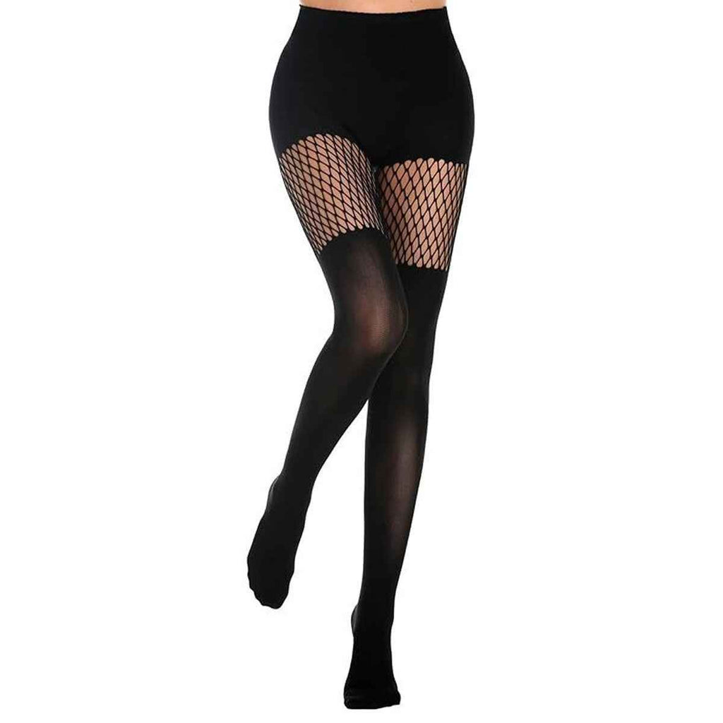 Fishnet Stockings Most Size Thin Suspender Tights
