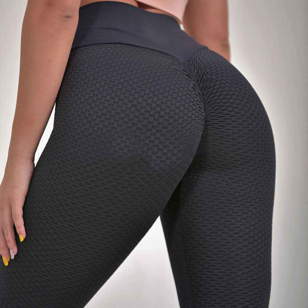 Plaid Leggings Fitness Yoga butt lifting High Waist Breathable Leggings