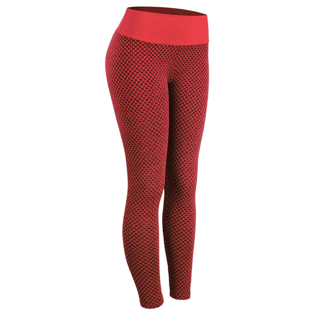 Plaid Leggings Fitness Yoga butt lifting High Waist Breathable Leggings