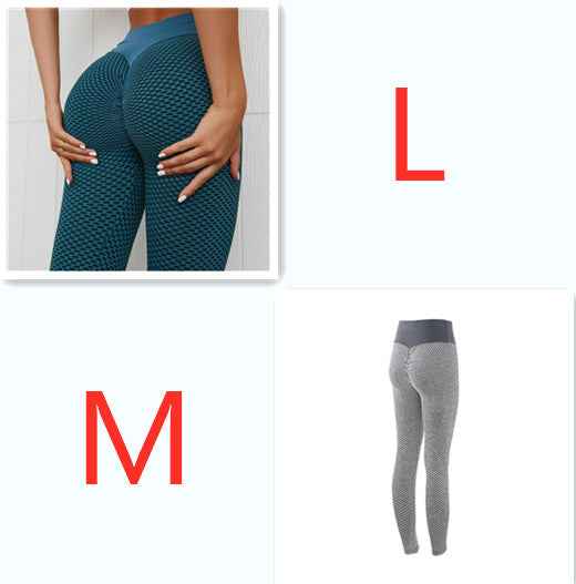 Plaid Leggings Fitness Yoga butt lifting High Waist Breathable Leggings