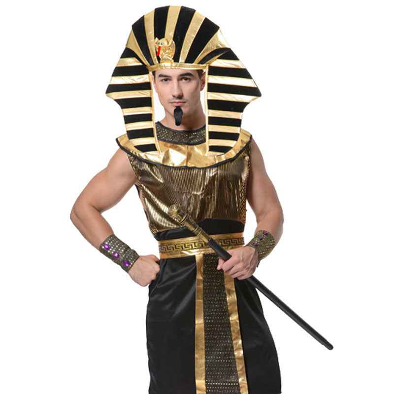 Adult Egyptian Male Costume Cleopatra Clothes