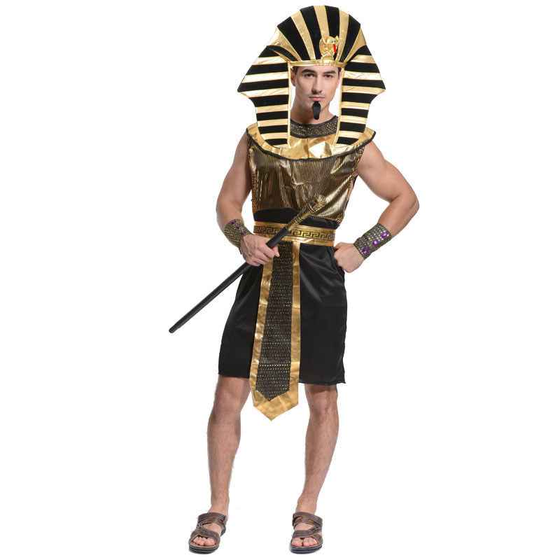 Adult Egyptian Male Costume Cleopatra Clothes