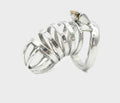 Male stainless steel chastity lock