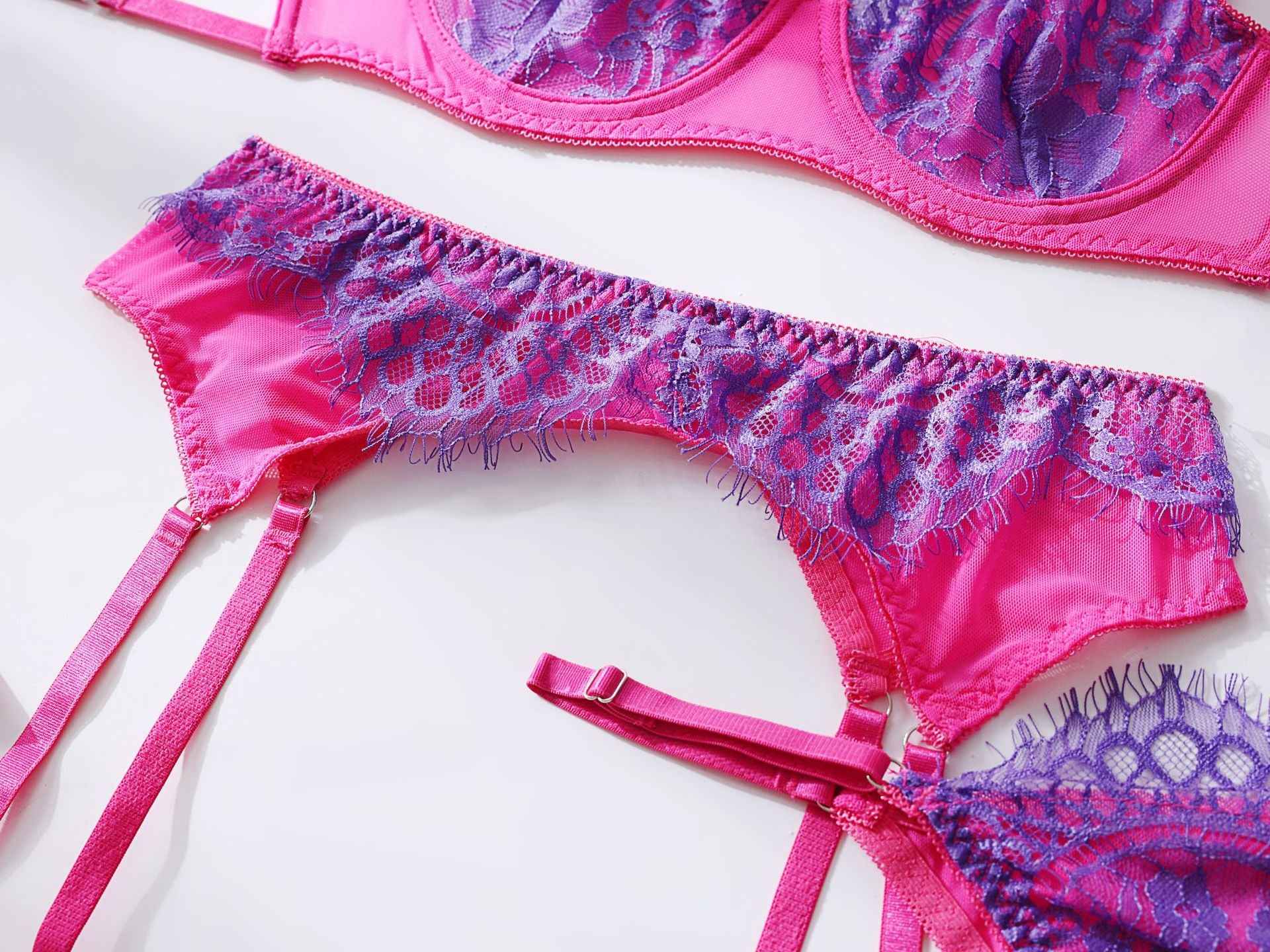 Dnika Lace Lingerie Sexy 3 Piece Set