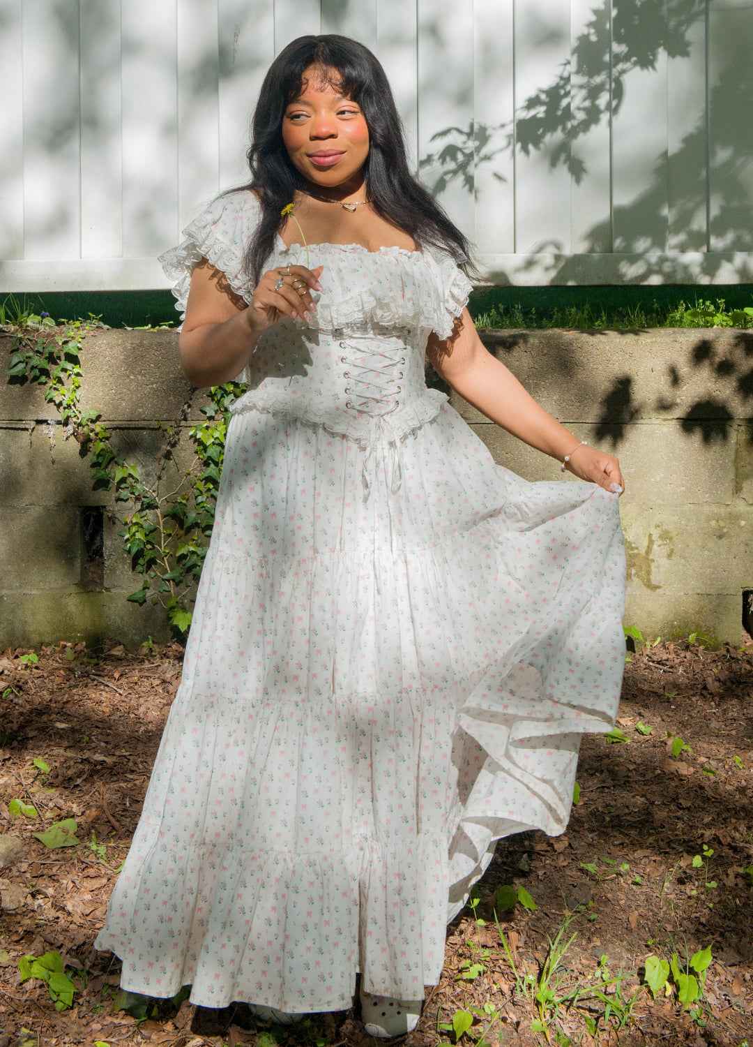 Pink Rose Garden Dress