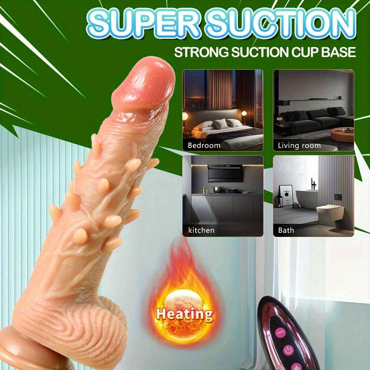 Popular Choice - 1 dildo Cover With Vibration Function, Flesh colored, Super Soft For Couples