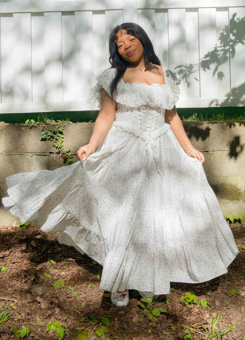 Pink Rose Garden Dress