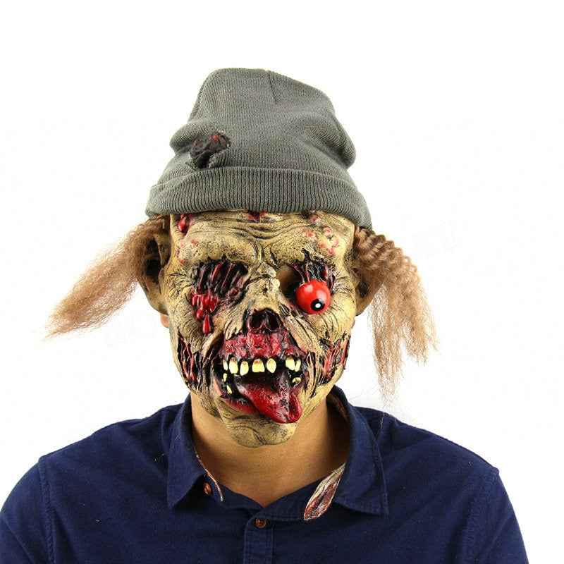Halloween Scary Nun Mask, or male costume mask