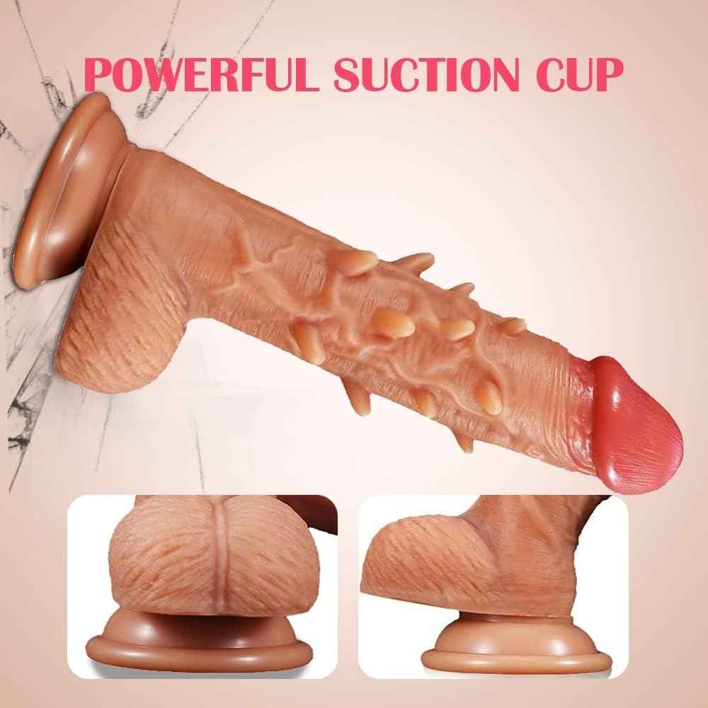 Popular Choice - 1 dildo Cover With Vibration Function, Flesh colored, Super Soft For Couples