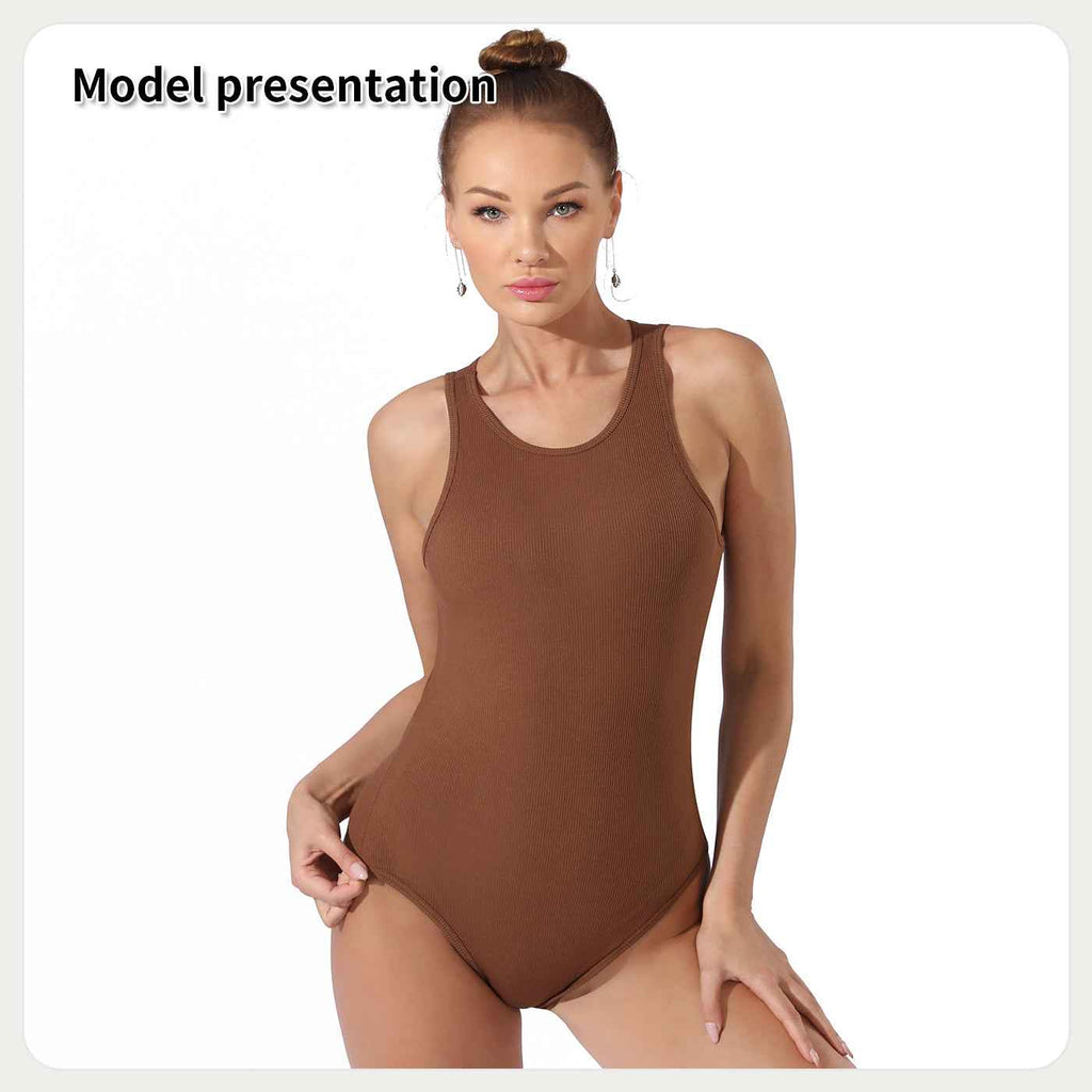 Women's Solid Color Bodysuit