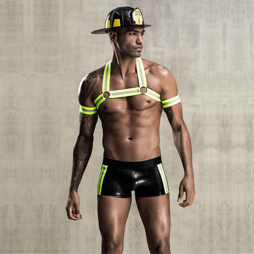 Men's Firefighter Role Cosplay Costume