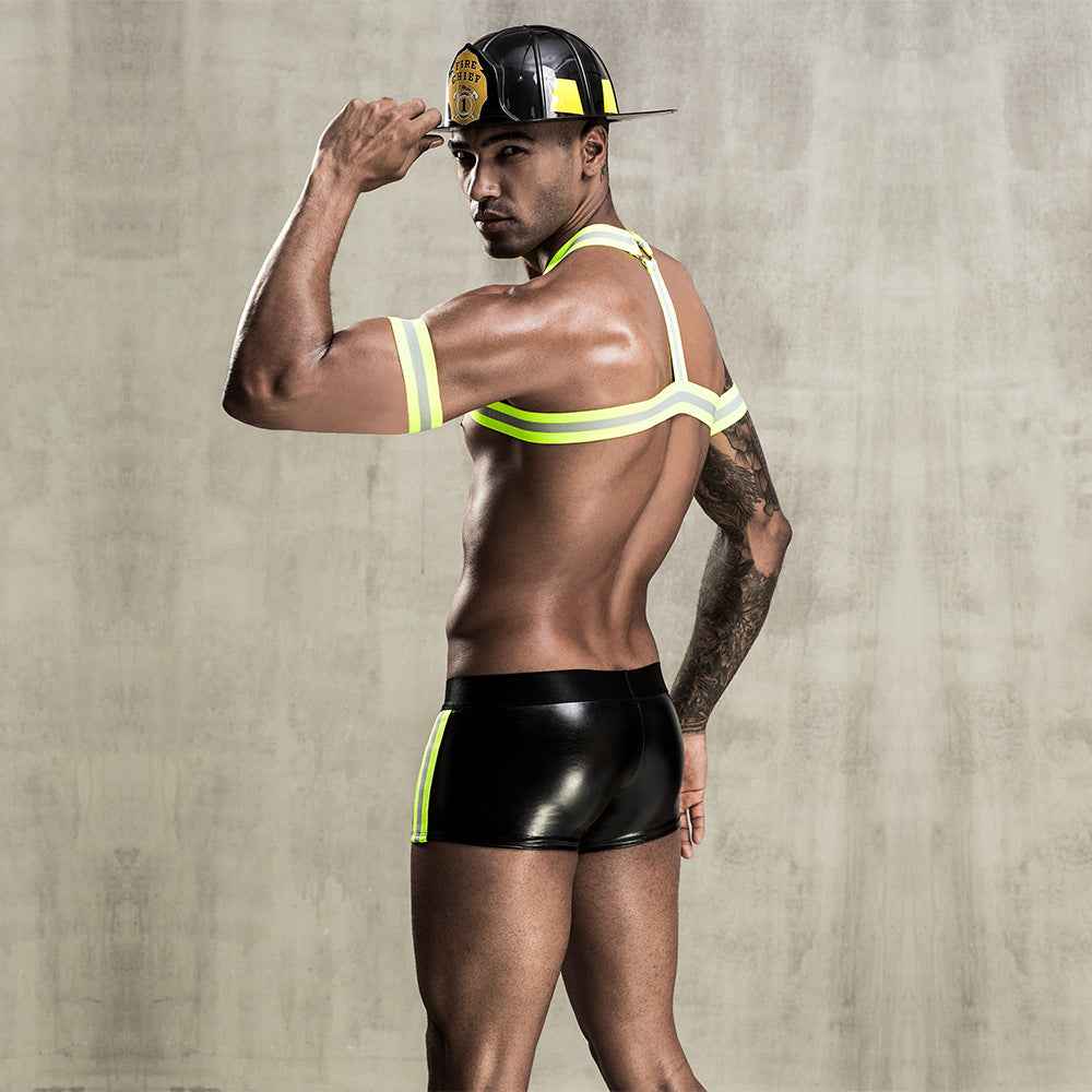 Men's Firefighter Role Cosplay Costume