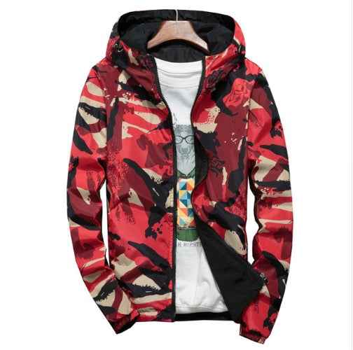 Camouflage jacket male jacket