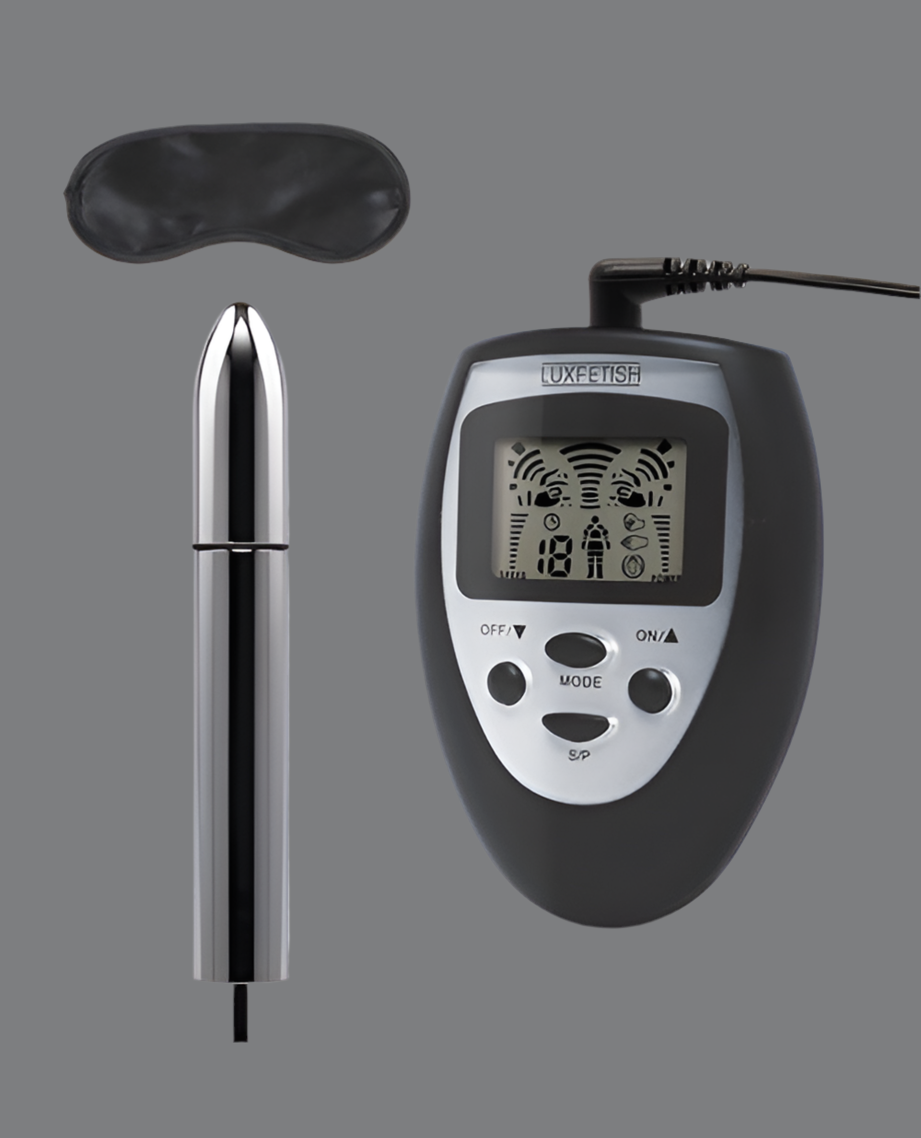 Lux Fetish Electro Sex Shock Wand w/Remote