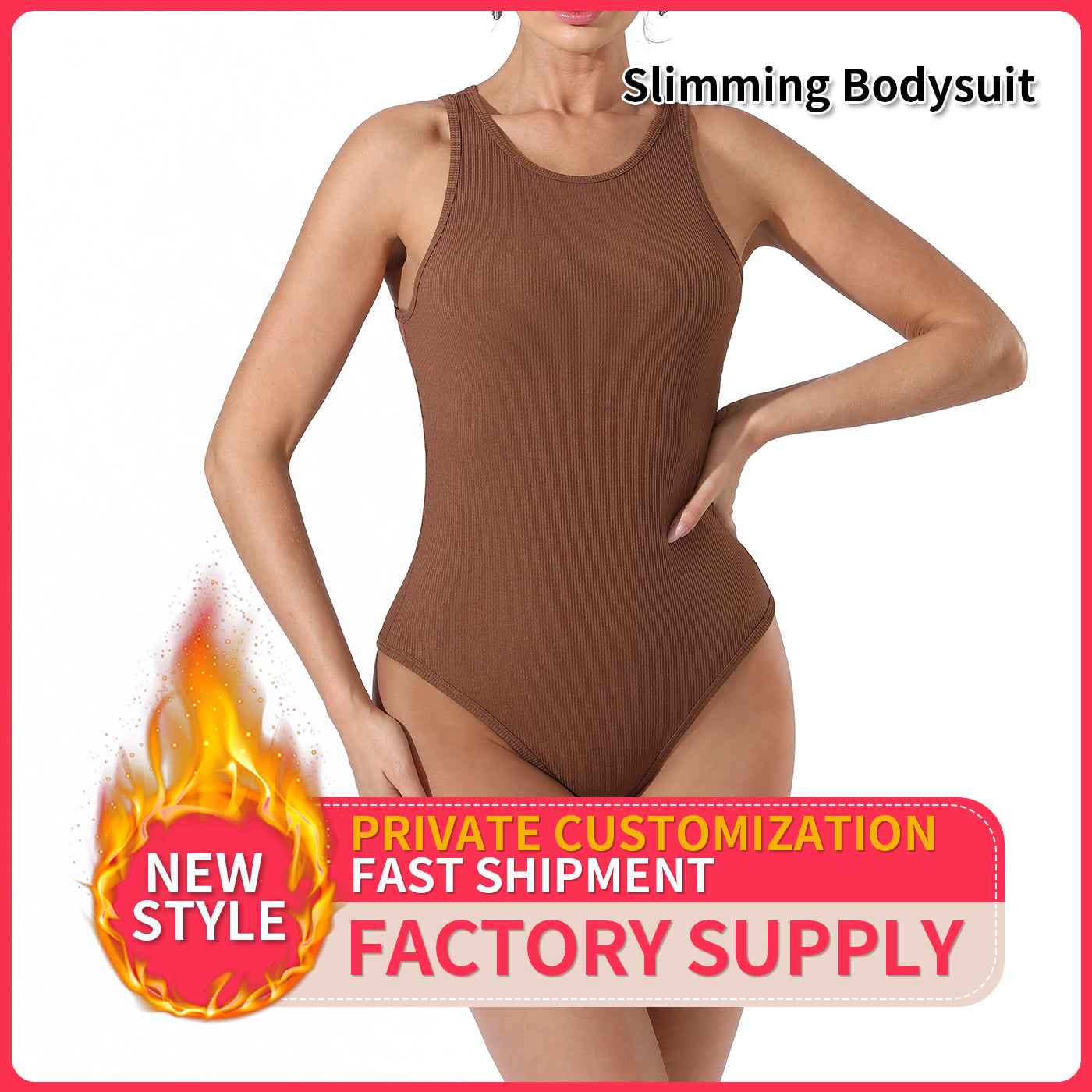Women's Solid Color Bodysuit