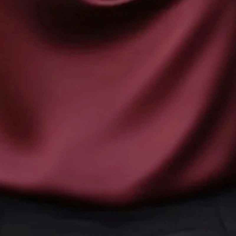 Women's Elegant Draped Neck Blouse, Solid Color Ruffle Detail Long Sleeve Shirt