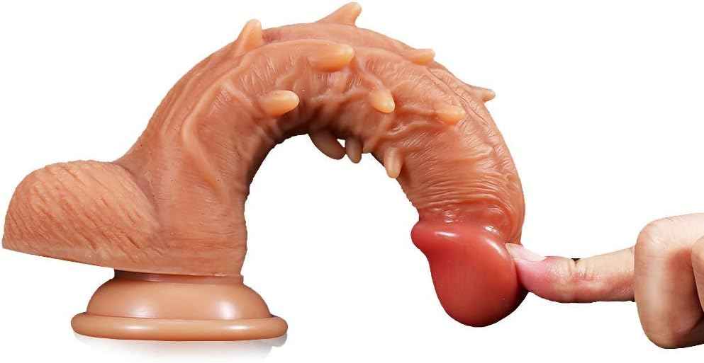 Popular Choice - 1 dildo Cover With Vibration Function, Flesh colored, Super Soft For Couples