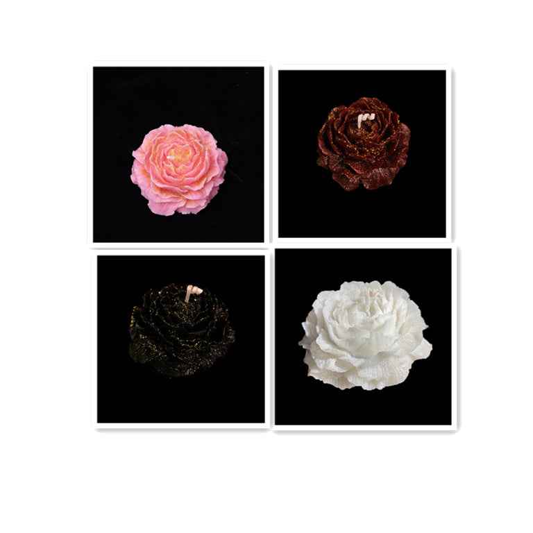 Low Temperature Candles Gilding 40 Degrees  Peony Rose