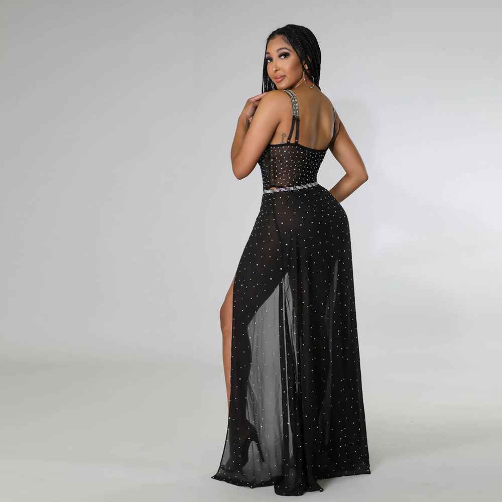 Women’s Sheer Lingerie Two-piece Set