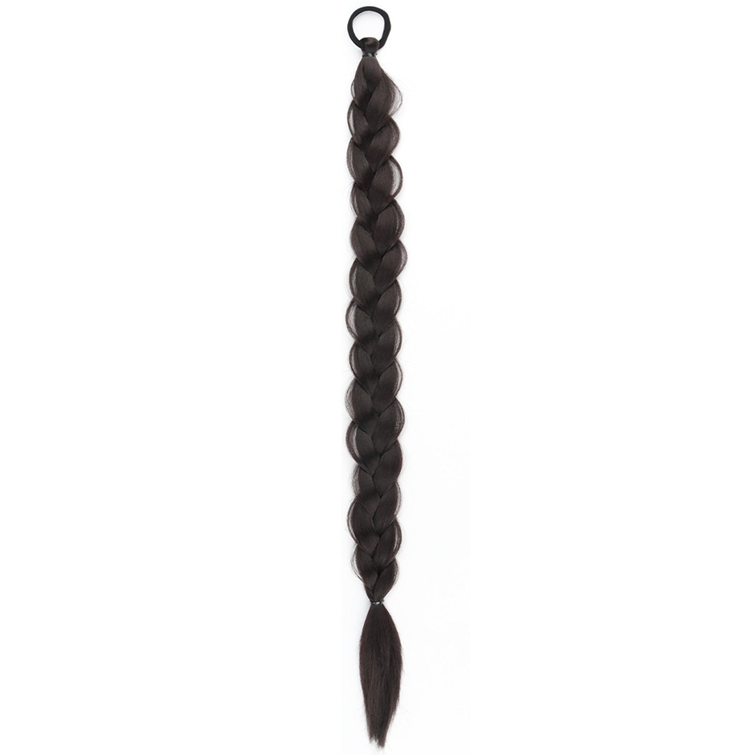 24-inch Women's Braid Hair Ring Horse Tail Strip Rubber Band Horse Tail - Unapologetic angel LLC
