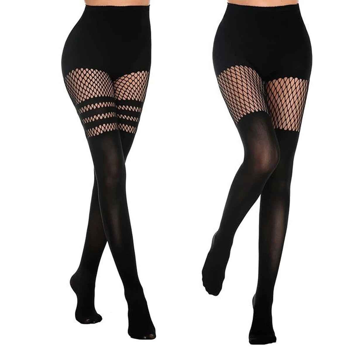 Fishnet Stockings Most Size Thin Suspender Tights