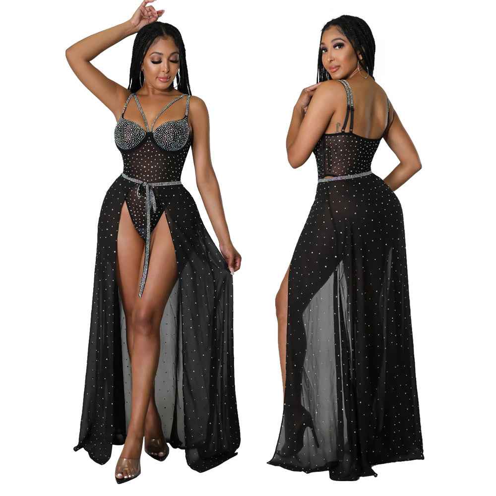 Women’s Sheer Lingerie Two-piece Set