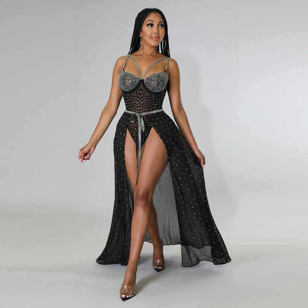 Women’s Sheer Lingerie Two-piece Set
