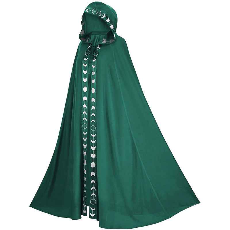 Hooded Cloak Medieval Renaissance Halloween Cosplay costume
