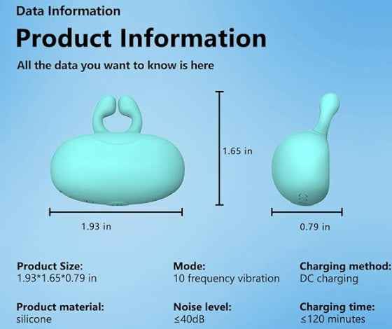 Nose Clip, Oral Clit Stimulator,Remote Control Clitoral Stimulation Blowjob Adult- Toys, High-Strength 10-Frequency Sexual- Pleasure Tools For Couples