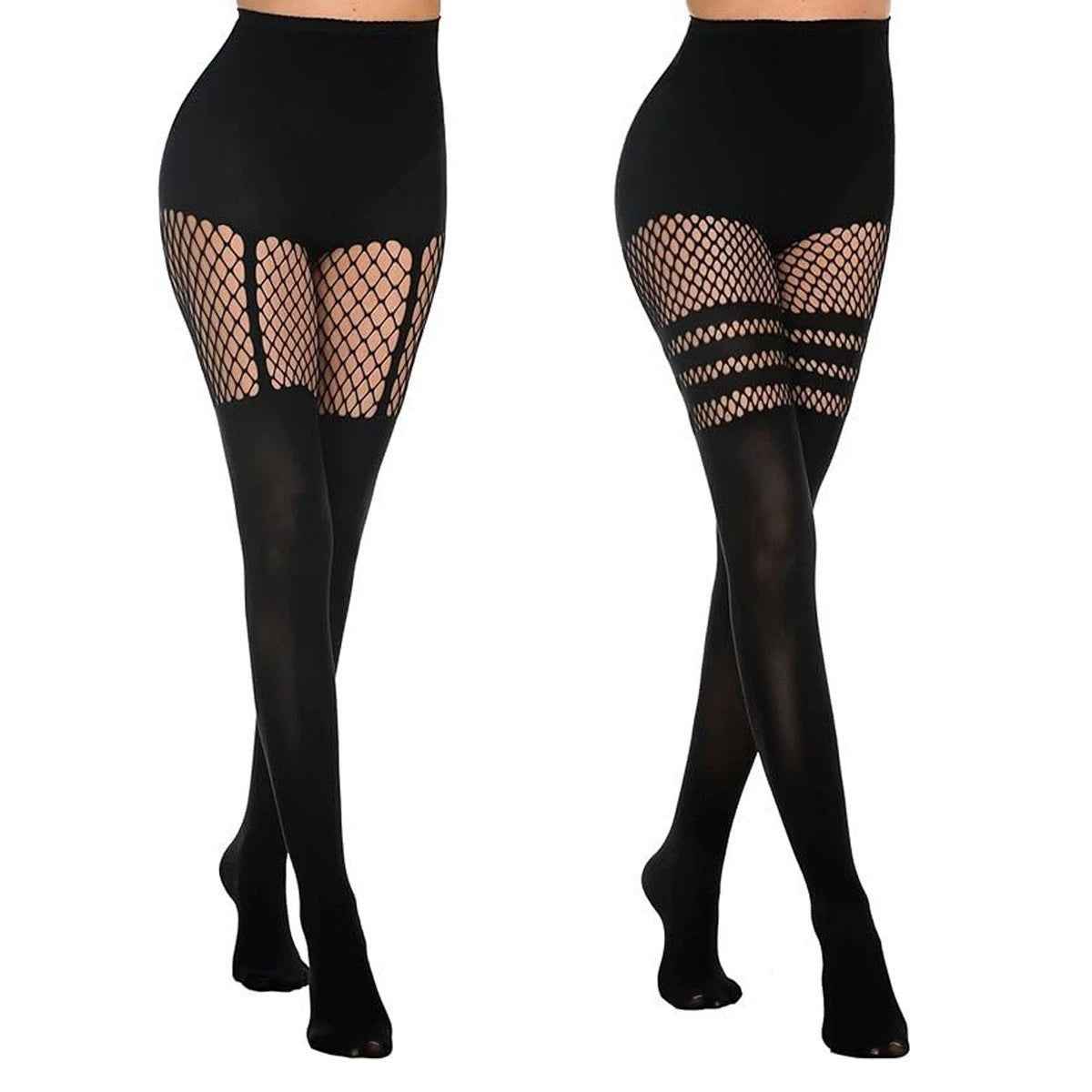 Fishnet Stockings Most Size Thin Suspender Tights