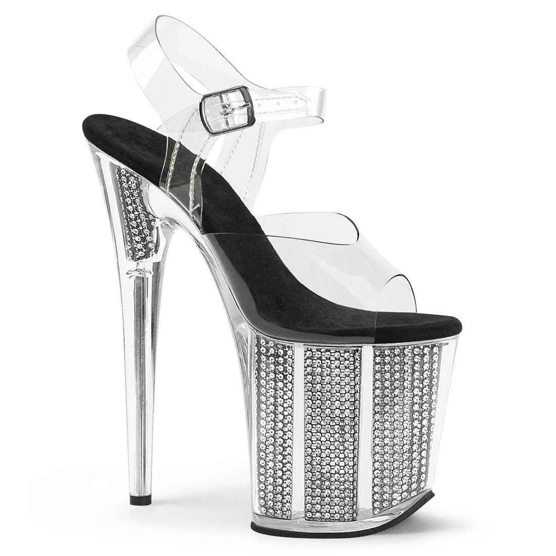 Crystal Stage Wedding Shoes Catwalk High Heels Stiletto 20cm