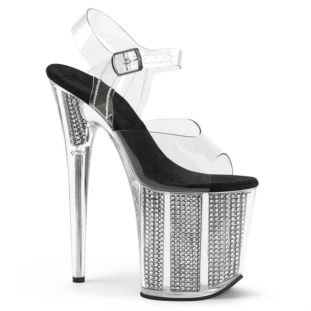 Crystal Stage Wedding Shoes Catwalk High Heels Stiletto 20cm