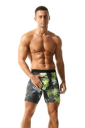Wild Leopard Pattern Men's Personalized Printed Underwear