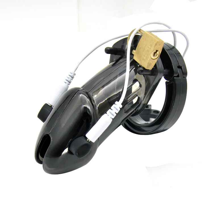 Electric shock male chastity belt