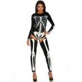 Halloween Cosplay Costume Skull Zombie