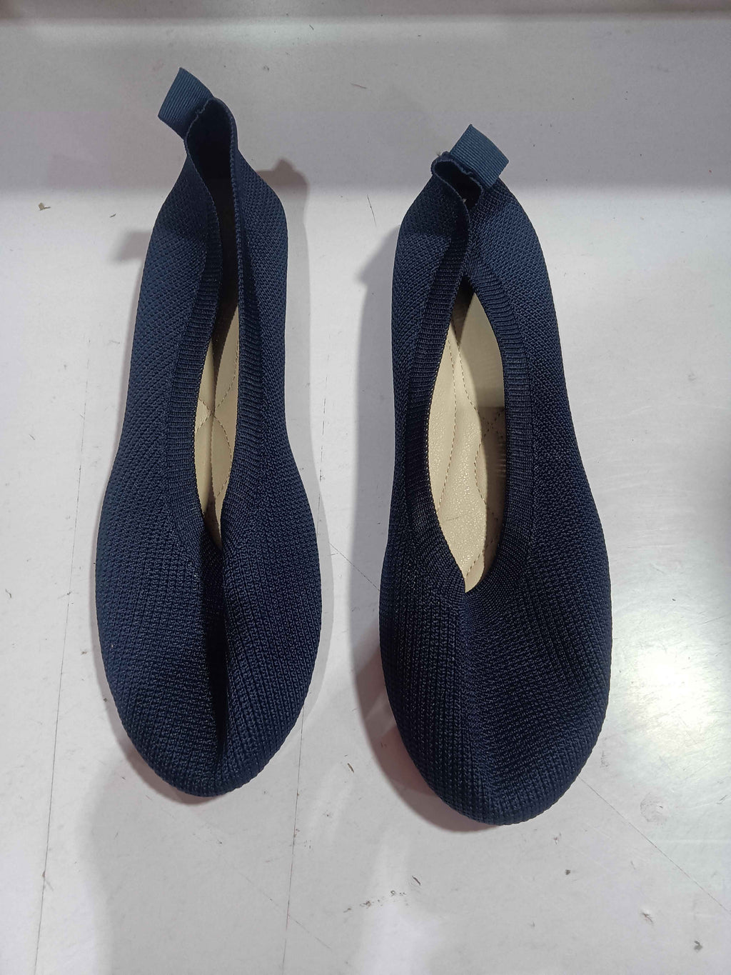 Round Toe Flats Comfortable Soft Slip On Mesh Shoes For Women