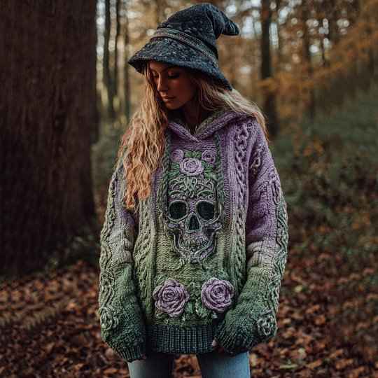 Relaxed-fit Hoodie Drop-shoulder Vintage Printed Sweatshirt