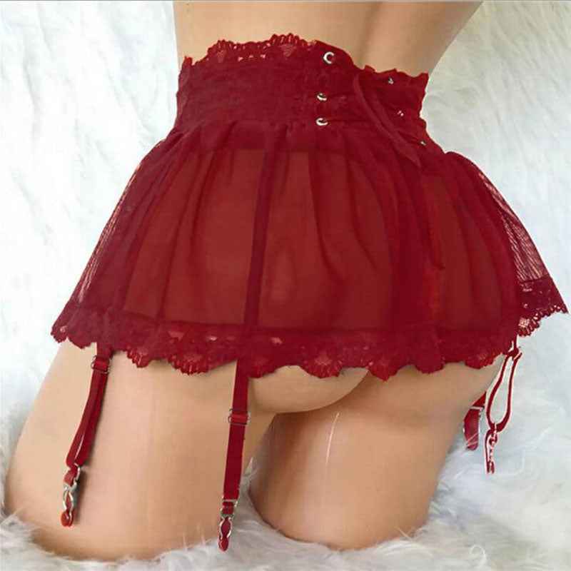 Ladies Fashion New Lace Skirt