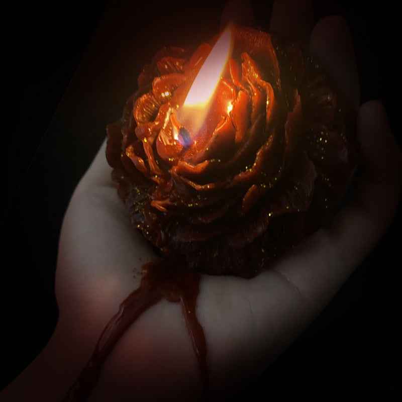 Low Temperature Candles Gilding 40 Degrees  Peony Rose