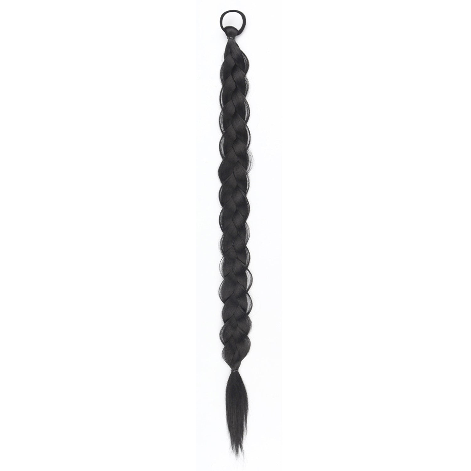 24-inch Women's Braid Hair Ring Horse Tail Strip Rubber Band Horse Tail - Unapologetic angel LLC