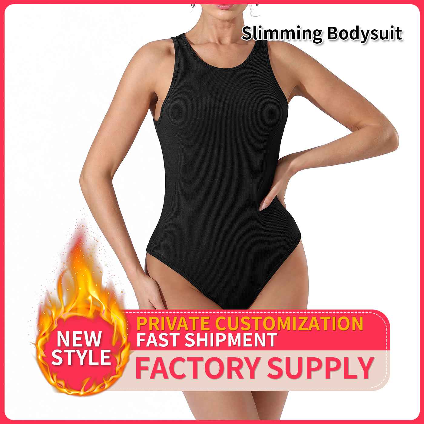 Women's Solid Color Bodysuit