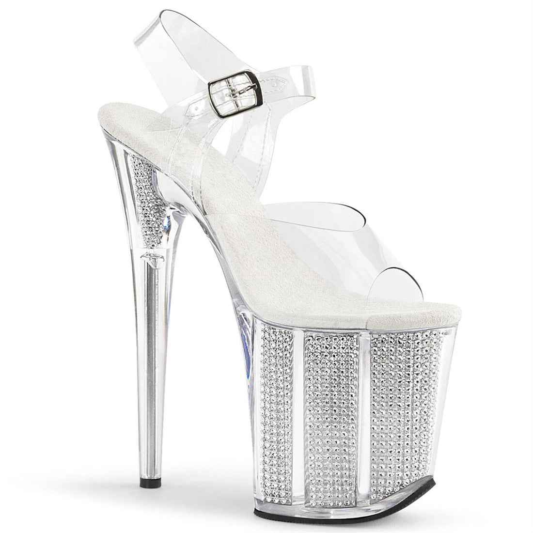 Crystal Stage Wedding Shoes Catwalk High Heels Stiletto 20cm
