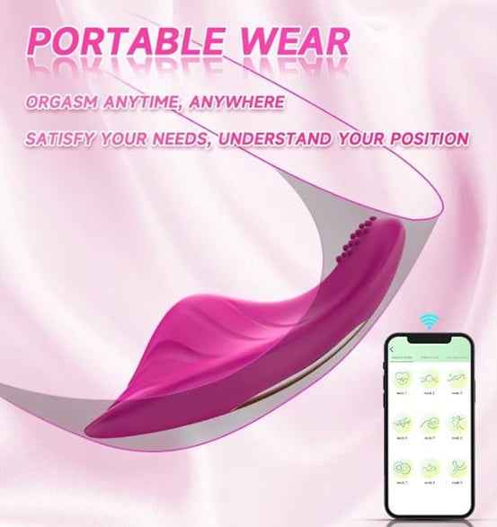 9 Modes Adult- Silent,APP Remote Control Panties For Women