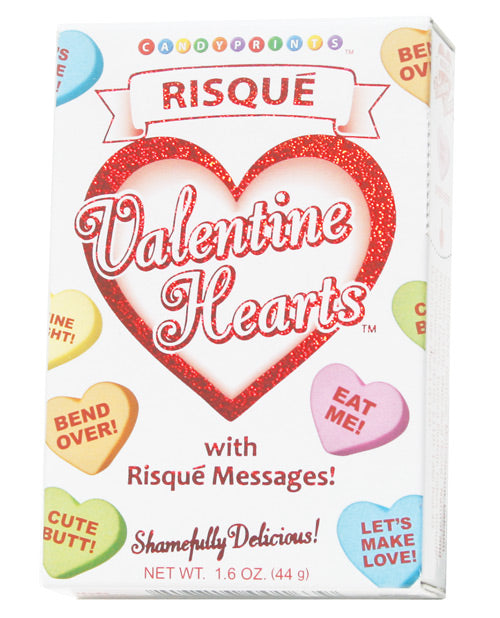 Risque Valentines Heart Candy - 1.6 oz Box - Unapologetic angel LLC