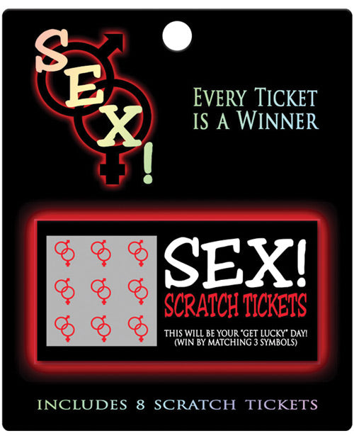 Sex! Scratch Tickets - Unapologetic angel LLC