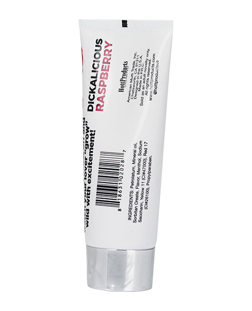 Dickalicious Penis Arousal Gel 2 oz - Raspberry - Unapologetic angel LLC